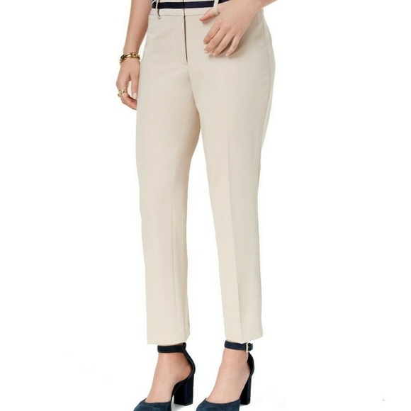 tommy hilfiger princeton slim ankle pants